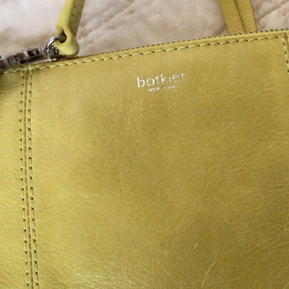 New Botkier Logan Bag Convertible Crossbody/Wristlet in Yellow - Picture 6 of 10